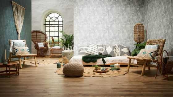 Шпалери AS Creation колекції New Walls в інтер'єрі